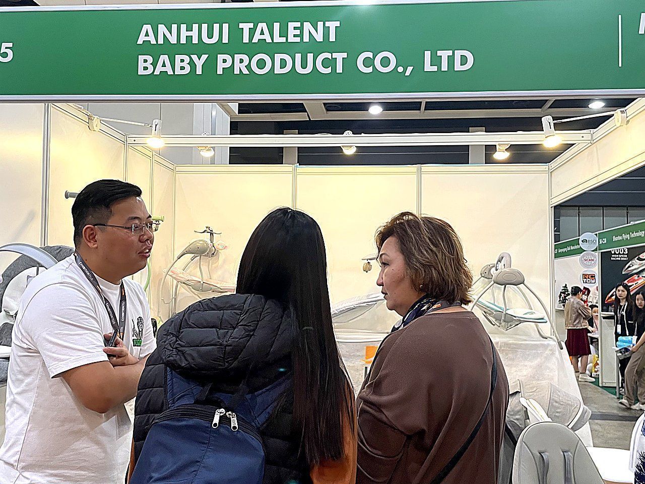 Team at Exhibition