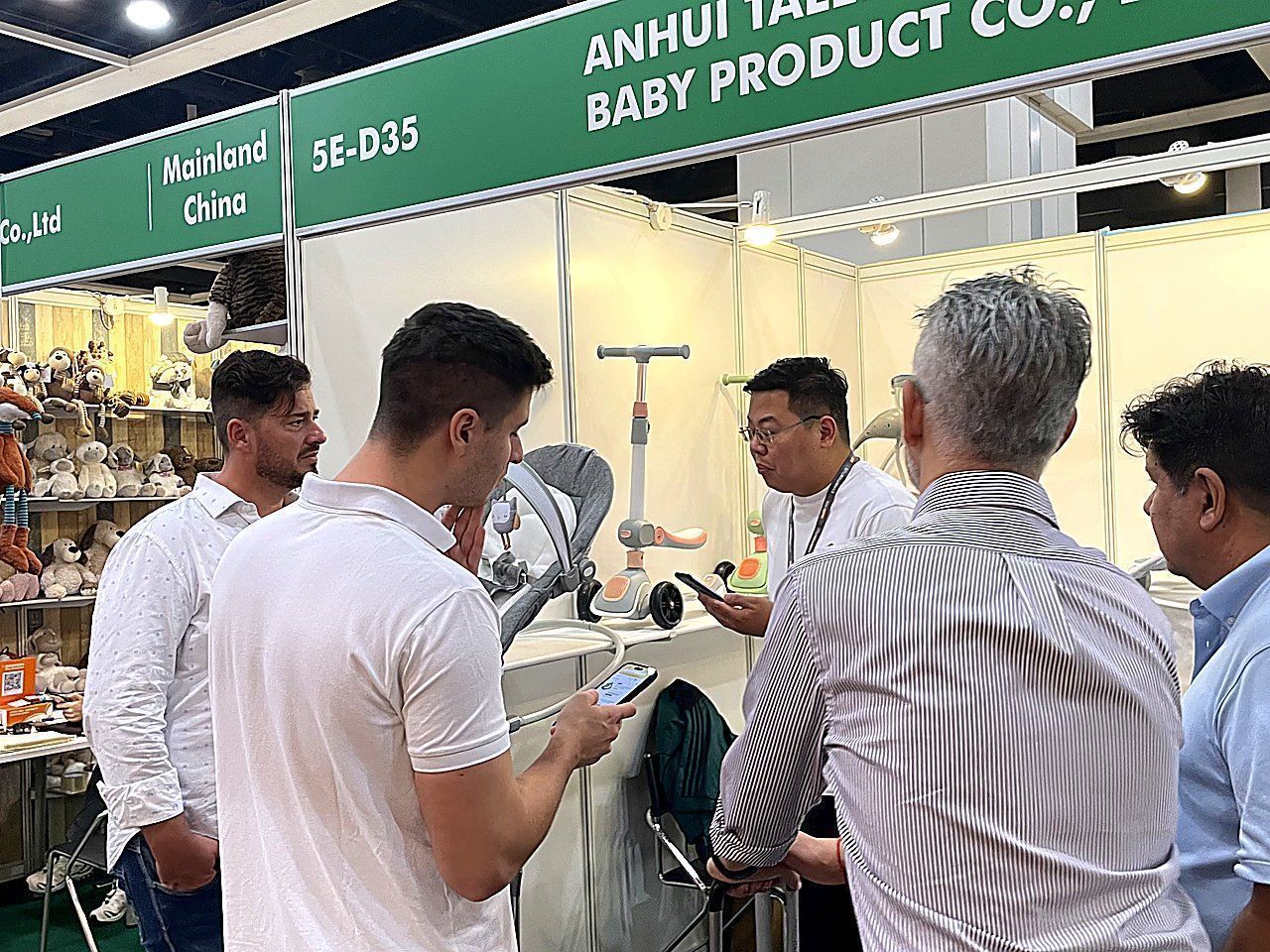 Visitors at Exhibition