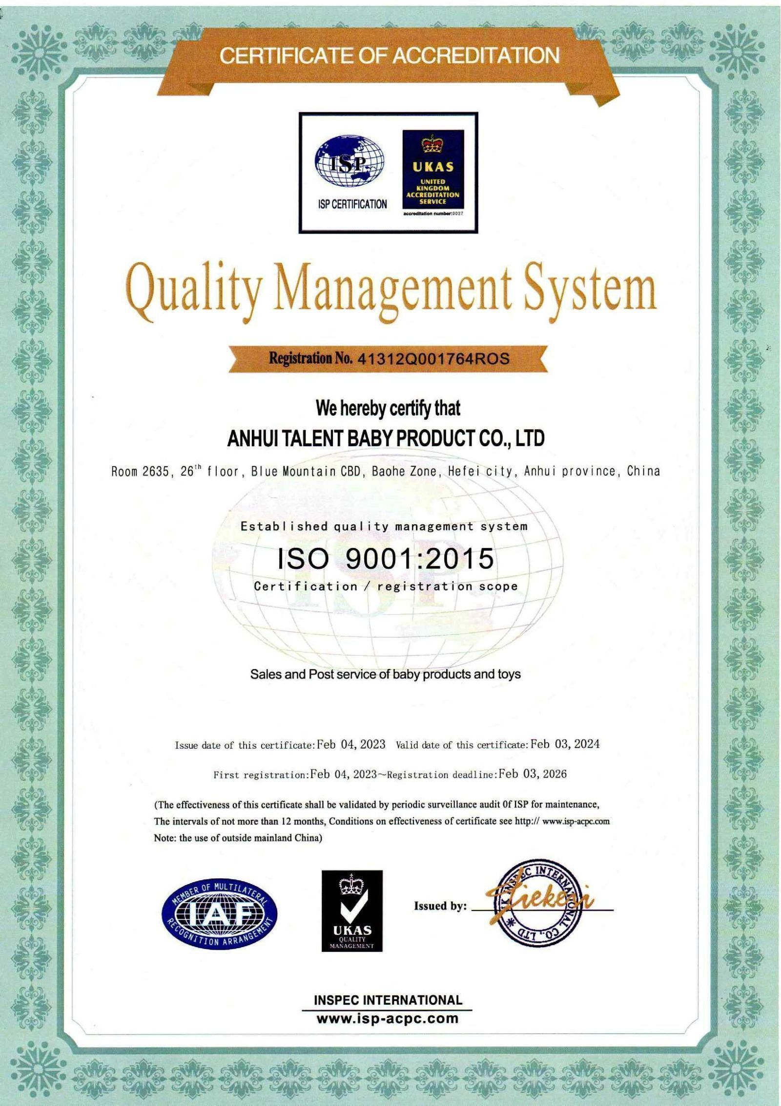 ISO 9001:2015