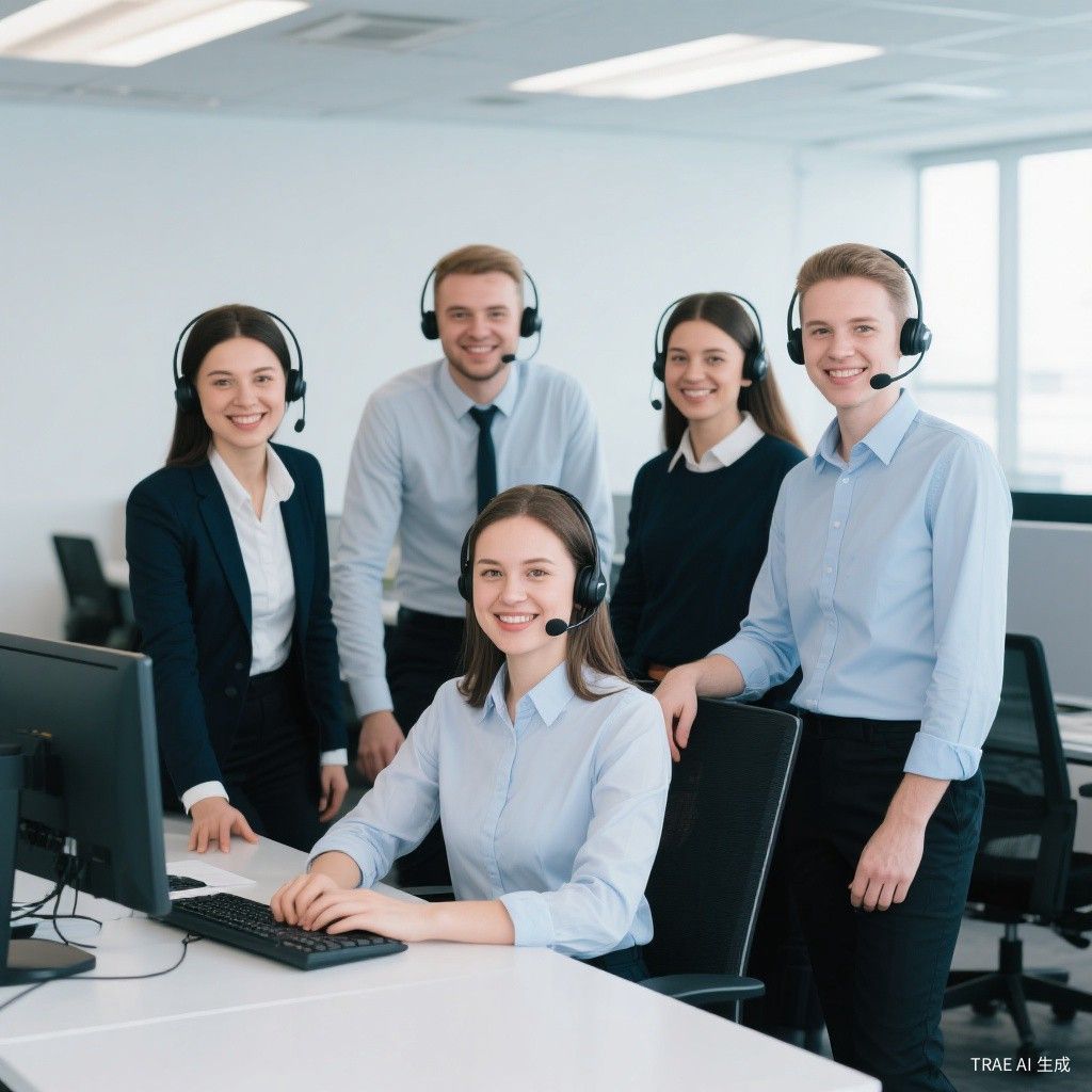 Customer service team