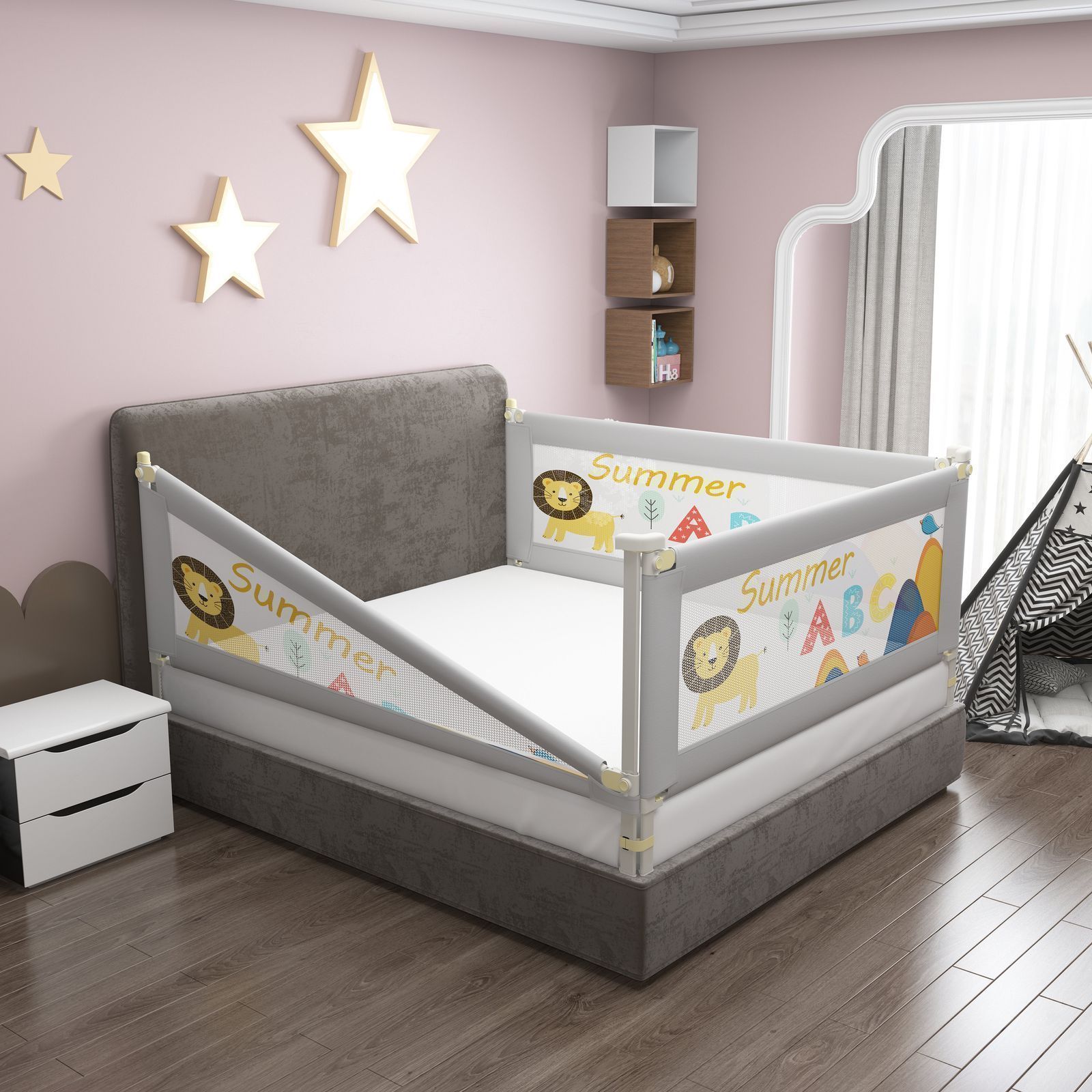 Baby Bed Rail Safety Guard view 3